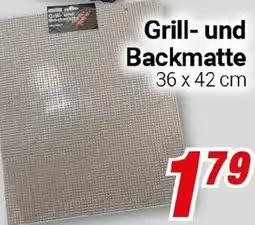 CENTERSHOP Grill- und Backmatte Angebot