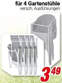 CENTERSHOP für 4 Gartenstühle Angebot