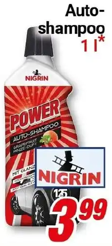 CENTERSHOP NIGRIN Autoshampoo Angebot