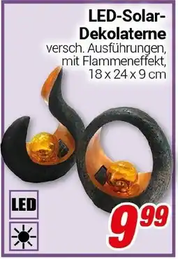 CENTERSHOP LED-Solar Dekolaterne Angebot