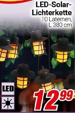 CENTERSHOP LED-Solar Lichterkette Angebot