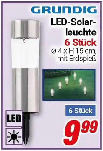 CENTERSHOP GRUNDIG LED-Solarleuchte Angebot