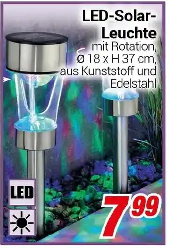 CENTERSHOP LED-Solar Leuchte Angebot