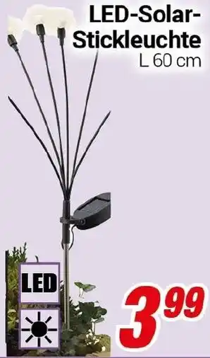 CENTERSHOP LED-Solar Stickleuchte Angebot