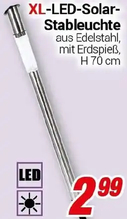 CENTERSHOP XL-LED-Solar Stableuchte Angebot