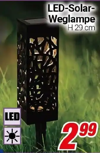 CENTERSHOP LED-Solar Weglampe Angebot