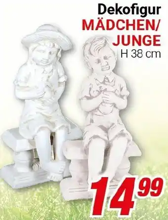 CENTERSHOP Dekofigur MÄDCHEN/ JUNGE Angebot