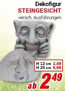 CENTERSHOP Dekofigur STEINGESICHT Angebot