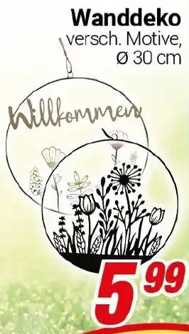 CENTERSHOP Wanddeko Angebot