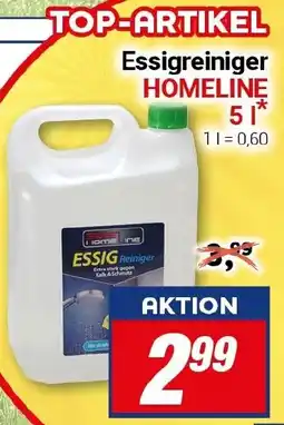 CENTERSHOP Essigreiniger HOMELINE Angebot