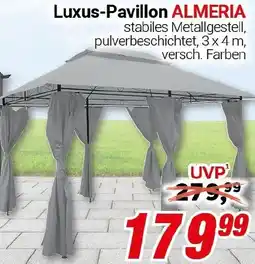 CENTERSHOP Luxus-Pavillon ALMERIA Angebot