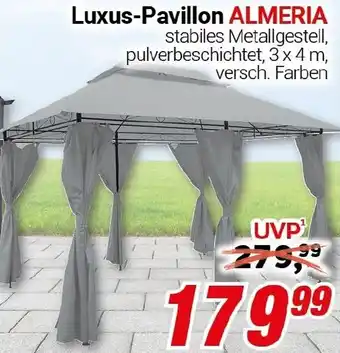 CENTERSHOP Luxus-Pavillon ALMERIA Angebot