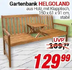 CENTERSHOP Gartenbank HELGOLAND Angebot