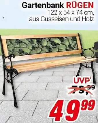CENTERSHOP Gartenbank RÜGEN Angebot