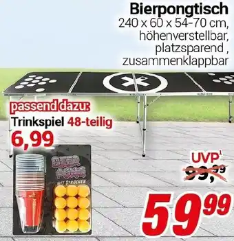 CENTERSHOP Bierpongtisch Angebot