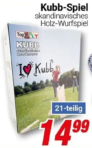 CENTERSHOP Kubb-Spiel Angebot