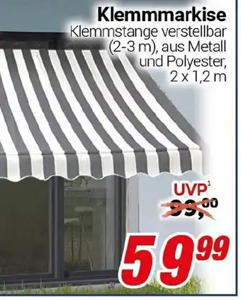 CENTERSHOP Klemmmarkise Angebot