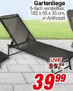 CENTERSHOP Gartenliege Angebot