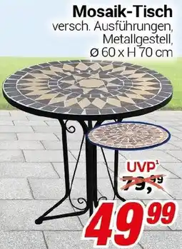 CENTERSHOP Mosaik-Tisch Angebot