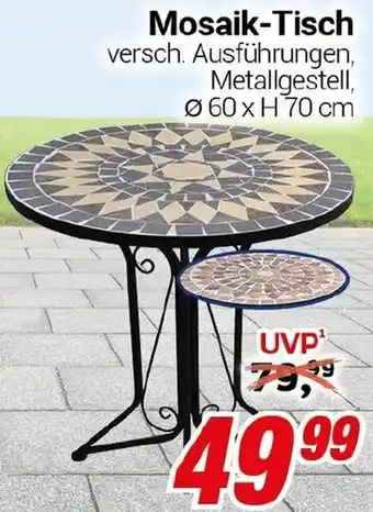 CENTERSHOP Mosaik-Tisch Angebot