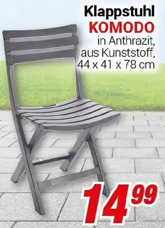 CENTERSHOP Klappstuhl KOMODO Angebot