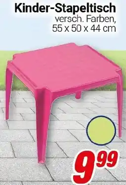 CENTERSHOP Kinder-Stapeltisch Angebot