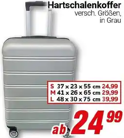 CENTERSHOP Hartschalenkoffer Angebot