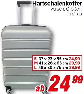 CENTERSHOP Hartschalenkoffer Angebot