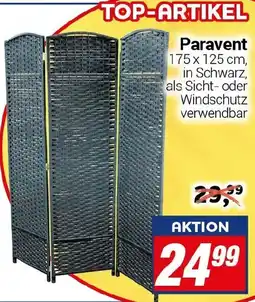 CENTERSHOP Paravent Angebot