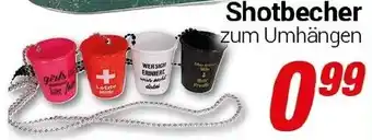 CENTERSHOP Shotbecher Angebot