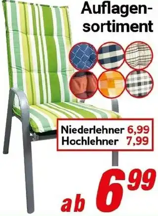CENTERSHOP Auflagensortiment Angebot