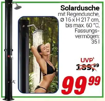 CENTERSHOP Solardusche Angebot