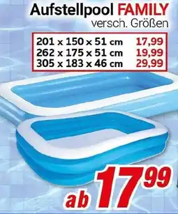 CENTERSHOP Aufstellpool FAMILY Angebot