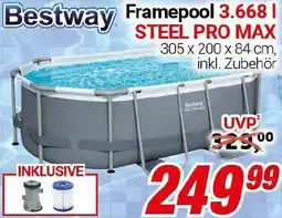 CENTERSHOP Bestway Framepool 3.668 l STEEL PRO MAX Angebot