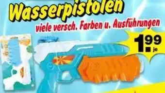 Krümet Sonderposten Wasserpistolen Angebot
