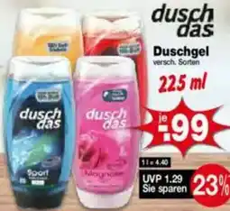 Krümet Sonderposten dusch das Duschgel Angebot