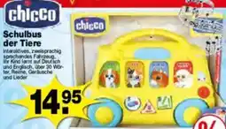 Krümet Sonderposten Chicco Schulbus der Tiere Angebot