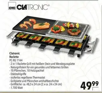 CITTI Markt Clatronic Raclette Angebot