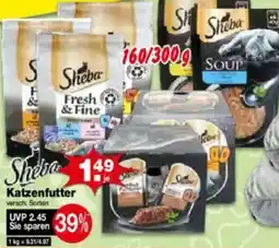 Krümet Sonderposten Sheba Katzenfutter Angebot