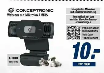 Expert Bening Conceptronic Webcam Mit Mikrofon Amdis Angebot