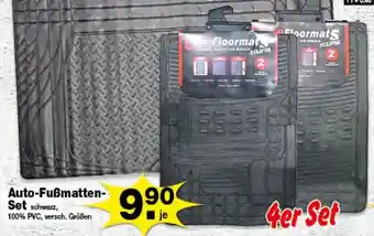Krümet Sonderposten Auto-Fußmatten Set Angebot
