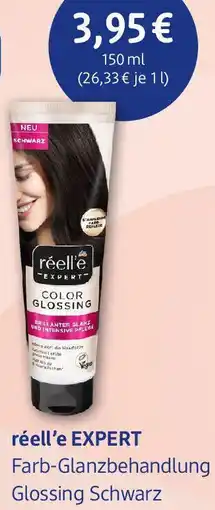 dm drogerie réell'e EXPERT Farb-Glanzbehandlung Glossing Schwarz Angebot