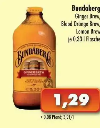 Lösch Depot Bundaberg Ginger Brew, Blood Orange Brew, Lemon Brew Angebot