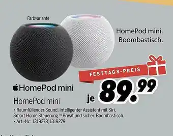 MEDIMAX Apple Homepod Mini Angebot