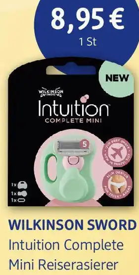 dm drogerie WILKINSON SWORD Intuition Complete Mini Reiserasierer Angebot