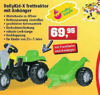 Thomas Philipps Rollykid-x Trettraktor Mit Anhänger Angebot