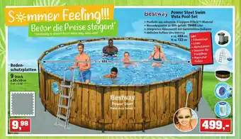 Thomas Philipps Bestway Power Steel Swim Vista Pool-set Oder Boden-schutzplatten Angebot