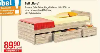 V Baumarkt Bett „boro” Angebot