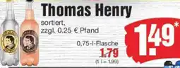 Edeka Thomas Henry Angebot