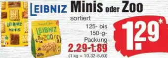 Edeka LEIBNIZ Minis oder Zoo Angebot